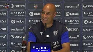 Rueda de prensa de Mehdi Nafti previa al partido ante el Burgos CF (J7)