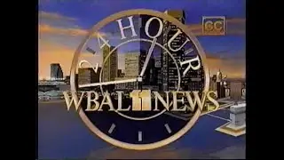 WBAL 11pm News Open, 5/11/1992