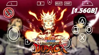 Naruto Shippuden Ultimate Ninja Impact Remastered HD Textures + ISO (PSP) Android | PPSSPP GAME