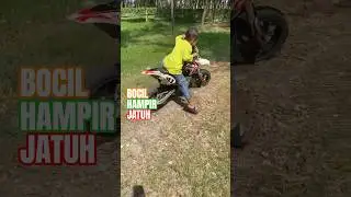 BALAPAN MOTOR TRAIL ANAK #shortvideo #shorts #mototrail