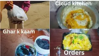 Hyderabadi House 🏠 wife// How I Manage Ghar k kam aur cloud Kitchen orders#food #viral#cloud kitchen