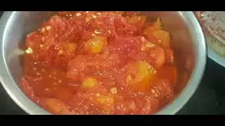 Pandu mirchi Chicken tomato pickle.