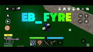 Masterizando a Tiger no BLOX FRUITS meu TIKTOK eb_fyre #roblox #bloxfurit #bloxfruits #tiger 