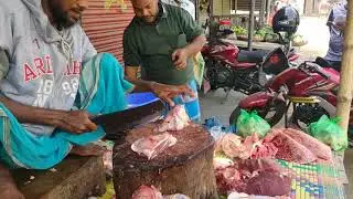 Meat Shop In A Village Meat Market ‖ Full Cow Meat Processing System For The Customer. Part-19