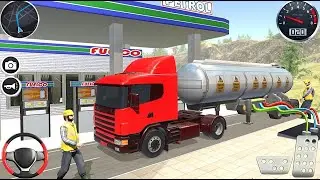Oil Tanker Truck Transport Driving 3D - Heavy Cargo Transporter Truck Driver - Android Gameplay