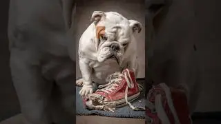 Dog Falls Asleep While Being Scolded (Wait for the Snore) #shorts