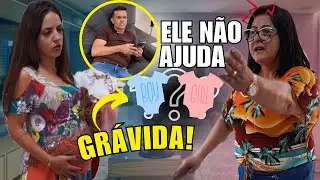 O marido da minha filha é um folgado ela está grávida e ele não ajuda em nada