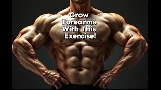 Why Are My Forearms NOT Growing? Try the Thumbs Up Version of the Forearm Wrist Curl with a Dumbbell