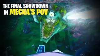 Mecha's POV in The Final Showdown Event (Best Moments) | Fortnite