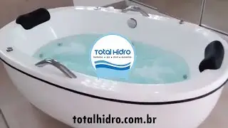 OFURÔ DUPLO PIACENZA COM HIDROMASSAGEM 160X106X62