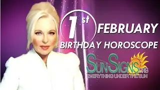 February 1st Zodiac Horoscope Birthday Personality - Aquarius - Part 1