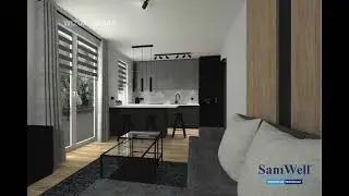 SaniWell wizualizacje i gotowe wnętrze  - Osiedle Piltza KG Group