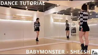 BABYMONSTER ㅡ SHEESH 카운트 거울모드 안무배우기 (mirrored tutorial)