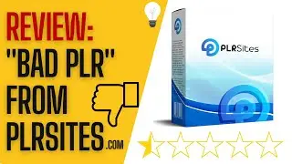 PLRsites Review &bull; Honest Review 🚫 Do NOT Buy it! 👎