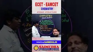 ECET - EAMCET CHEMISTRY || SAIMEDHA KOTI - HYD