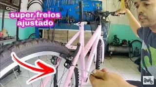 Como deixar seu freio perfeito / Reformando bicicleta velha T01 Ep 09