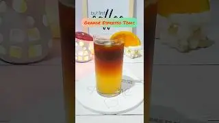 A Refreshing🍊Orange Espresso Tonic Is All You Need For A Hot Summer☀ #coffee