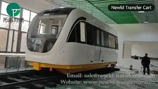 Mechanical Transfer Cart - Heavy Duty Rail Flat Trolley