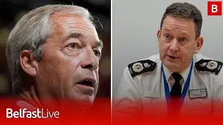 Farage claim that police drove protesters to demo is not true &ndash; senior officer