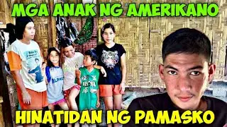 MGA ANAK NG AMERIKANONG PUMANAW BINALIKAN NI PB TEAM NONOY PARA PAABUTAN NG PAMASKO