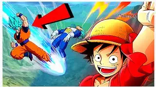 Blue Goku Max Height Dive Kick