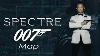 James Bond 007: Spectre - Shooting Locations Map