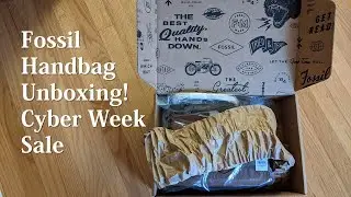 Fossil Unboxing from Cyber Week Sale 2020