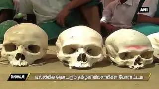 Tamilnadu Farmers Protest in Delhi