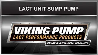 Viking Pump LACT Unit Sump Pump