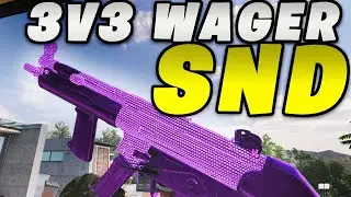 its a 3v3 search and destroy wager on crossroads (black ops cw)