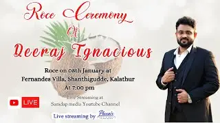Roce  Ceremony Of  Deeraj Ignacious   || At kalathur || 08-01-2026
