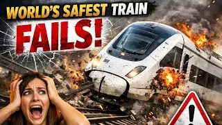 Why World safest super fast train suddenly failed ! 😨 #science #facts #history 