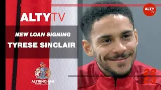TYRESE SINCLAIR | Altrincham FC Interview | February 2023