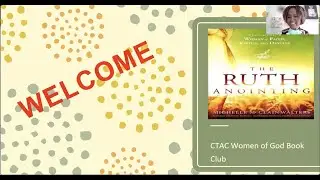 Women of God Book Club Series - The Ruth Anointing
