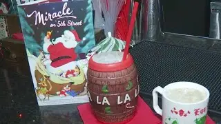 Making a drink at Miracle on 5th holiday pop-up bar | FOX 7 Austin