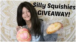 Jumbo Silly Squishies Giveaway!IBLOOM PEACH & LOAF OF BREAD! CLOSED