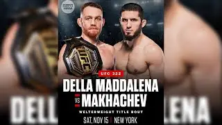 Islam Makhachev vs Jack Della Maddalena | UFC 5 | AI Fight