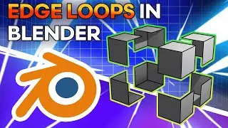 How To Use Edge Loops / Loop Cut In Blender