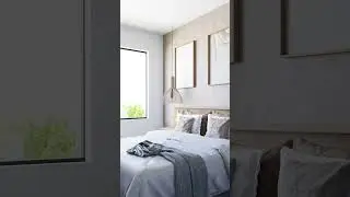 This Minimalist Bedroom Design Will Make You Sleep Better! #interiordesign #lumionrenderizado