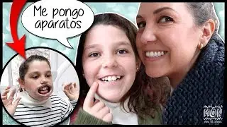 ¡¡Le ponen APARATO a Daniela!! ¿¿BRACKETS o INVISALIGN??  😷🤐 Nos vamos a MADRID