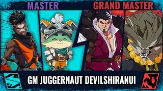 GM JUGGERNAUT devilshiranui &ndash; [Master] Teemo Ekko VS Darius Warwick [Grand Master] | 2XKO