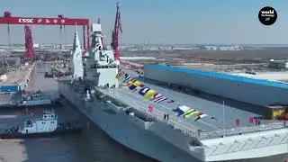 Военно-морская мощь Китая резко возросла с появлением беспилотного авианосца нового поколения