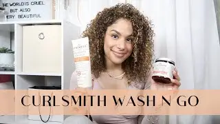 Wash n Go using Curlsmith on 3b curls!