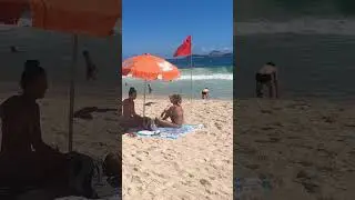 🇧🇷 Leblon Beach in Rio de Janeiro BRAZİL