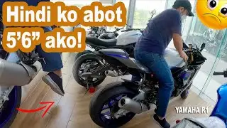True! Ang Taas ng Seat Height ng R1! @Yamaha RevZone MT09, R7, XSR etc.