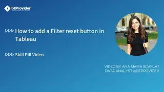 How to add a Filter reset button in #Tableau (EN)