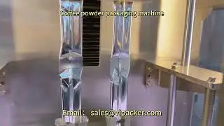 Full Automatic 3 In 1 Instant Coffee Powder Sachet Filling Packing machine #coffeepowder