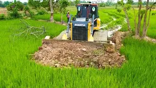Impressive Landfilling Up Removing Rice Field Additional Soil Stones Develop Factory For Sale