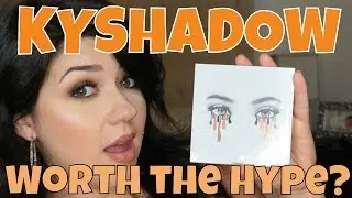 Kyshadow Palette - Worth the Hype? Tutorial, Review, Dupe, and Swatches! - hellocrisst