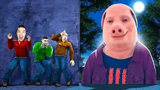 SVINJA KOJU JE ZAČARAO UKLETI MESAR NAS PROGANJA I POKUŠAVA NAS POŽDERATI! *moramo pobjeći*